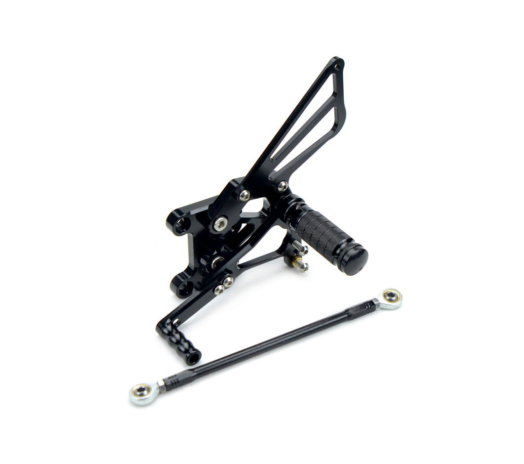 Einstellbare Fußrastenanlage Fußstütze Fußrasten Pedal Für Triumph Daytona 955i 1999-2006