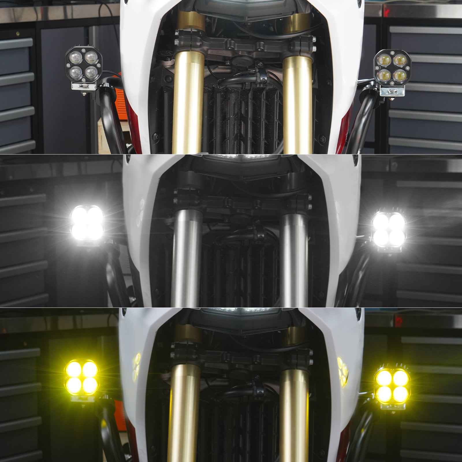 Front-LED-Beleuchtungssatz Plug & Play für Yamaha Tenere 700 / XTZ700 2019-2024