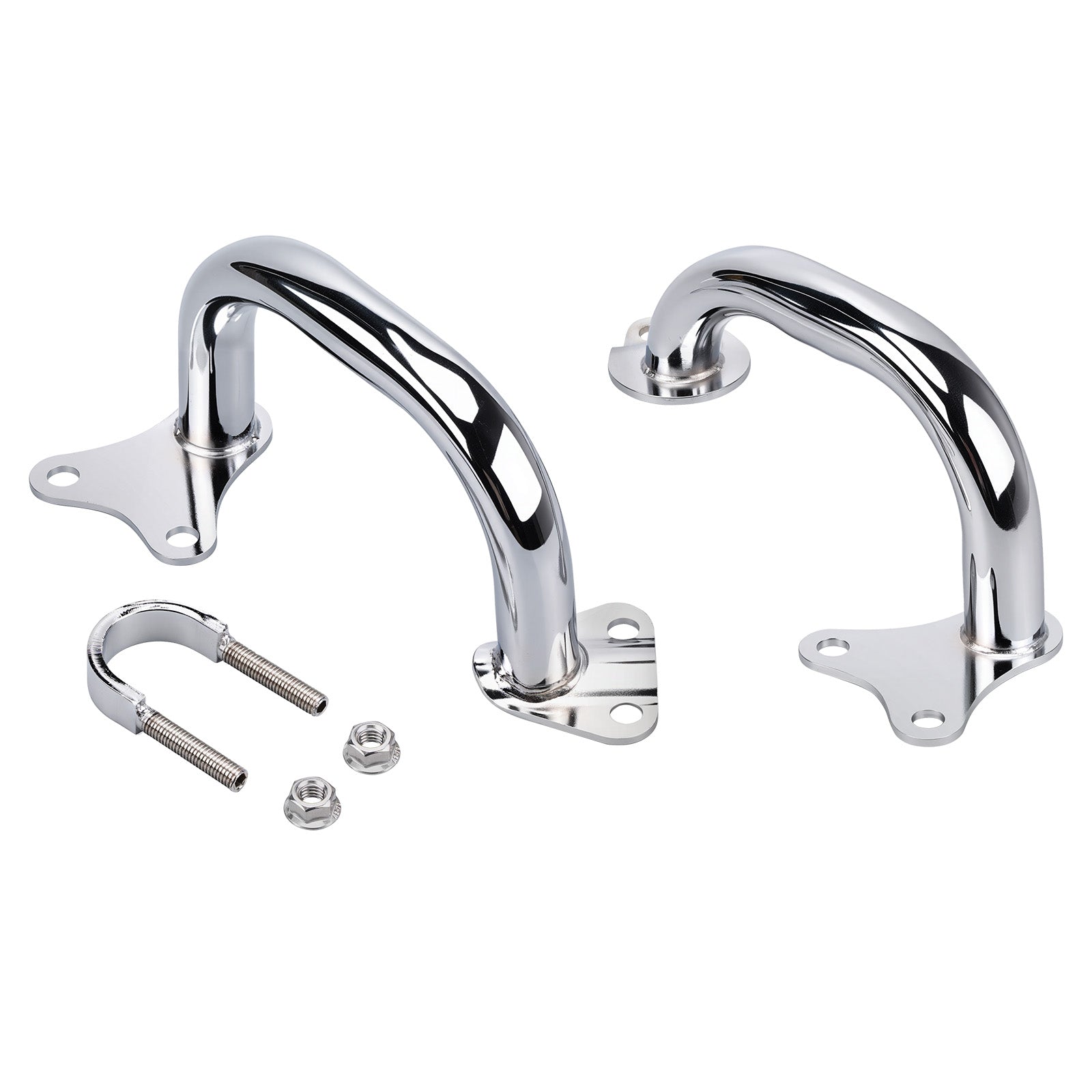 Left and Right Engine Crash Bar Guards Bumper For Honda Nighthawk 750 CB750 1992-2008