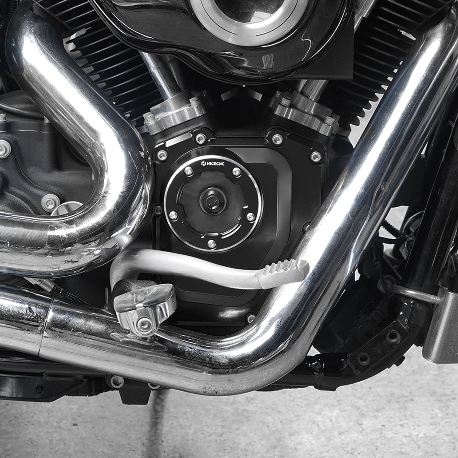 Transparente Nockenwellenabdeckung für Harley Road King Road Glide Street Glide 2001-2017