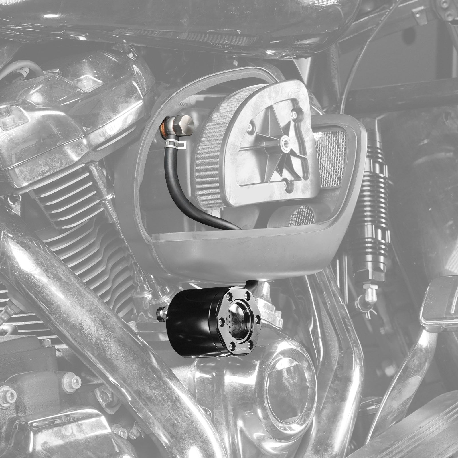 Externe Verschnaufpause Kit Für Harley Road King Street Glide Softail Street Bob Low Rider Fat Bob