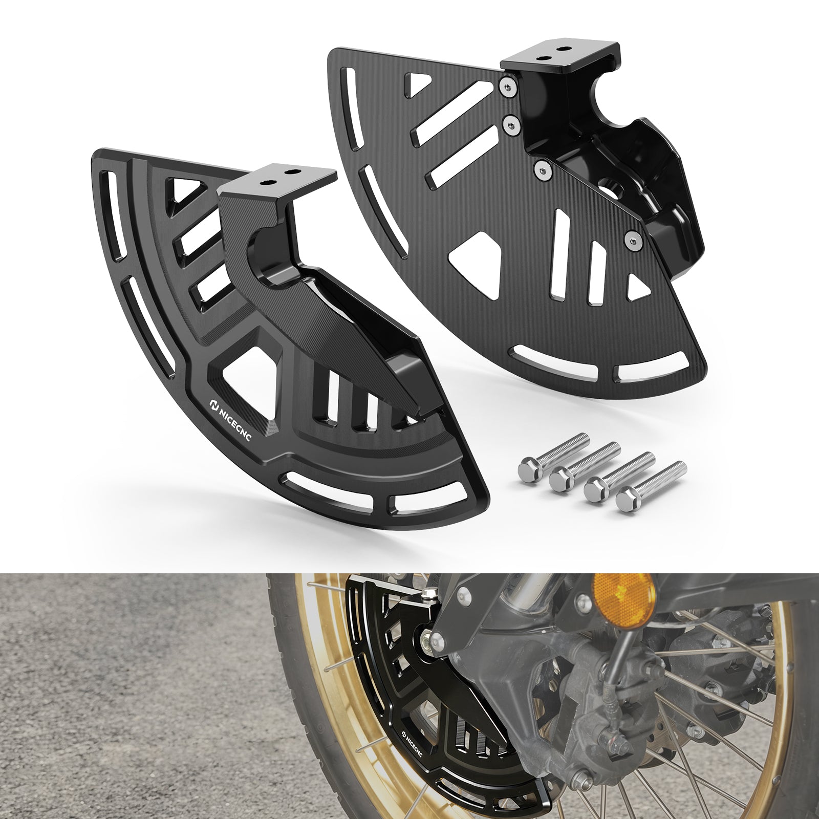 Protection de disque de frein avant pour Honda Africa Twin CRF1100L 2020–2026 D4/A4