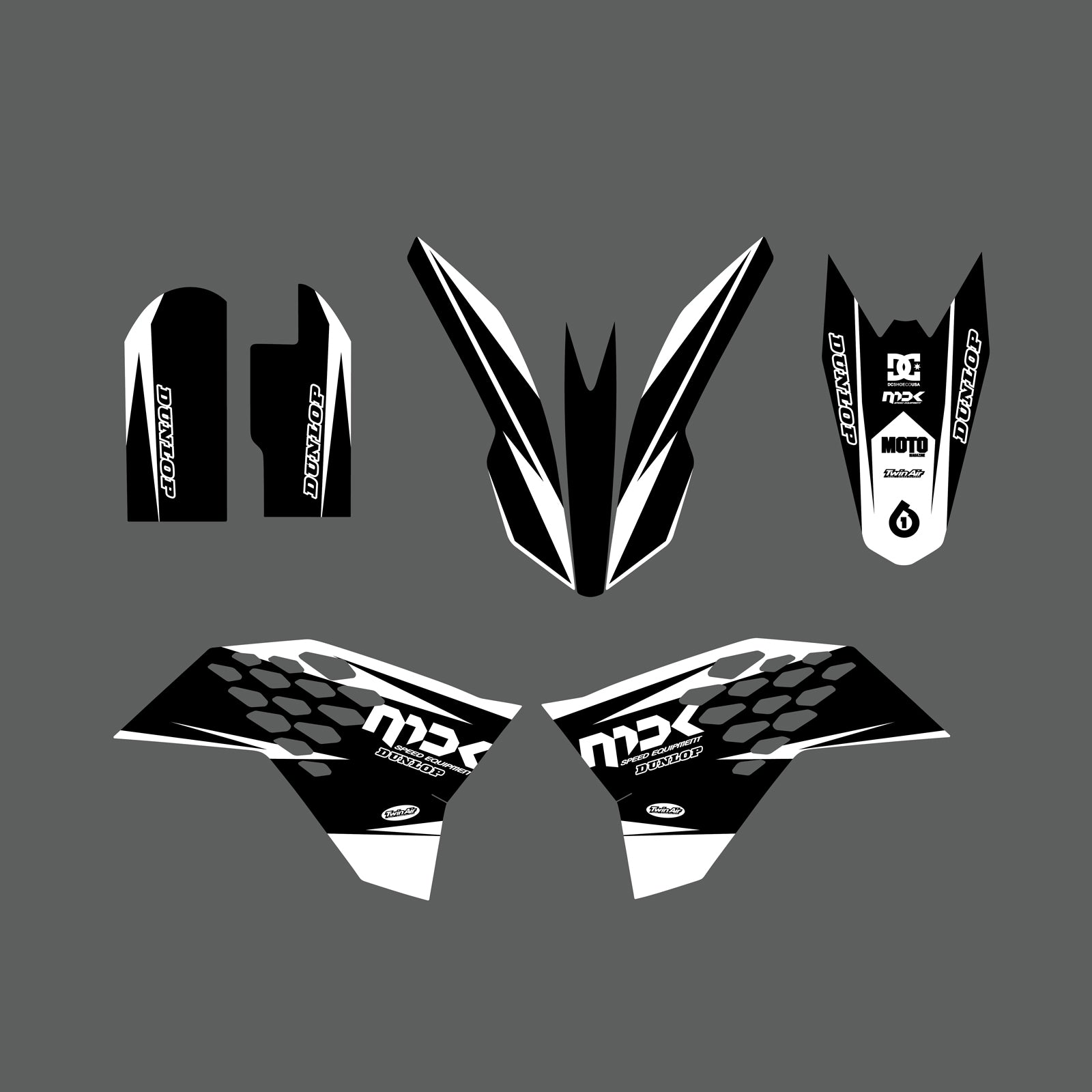 Motorrad Volle Grafik Aufkleber Aufkleber Für KTM SX 65 2009-2015