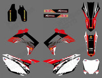 Motorrad Grafik Abziehbilder Aufkleber Für Honda CRF250 2014-2017 CRF450 2013-2016