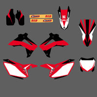 Motorrad Grafik Abziehbilder Aufkleber Für Honda CRF250 2014-2017 CRF450 2013-2016