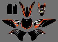 Team Graphics Aufkleber für KTM SX 65 2009-2015