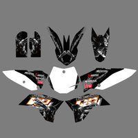 Team Graphics Komplette Aufkleber für KTM SX65 2009-2015