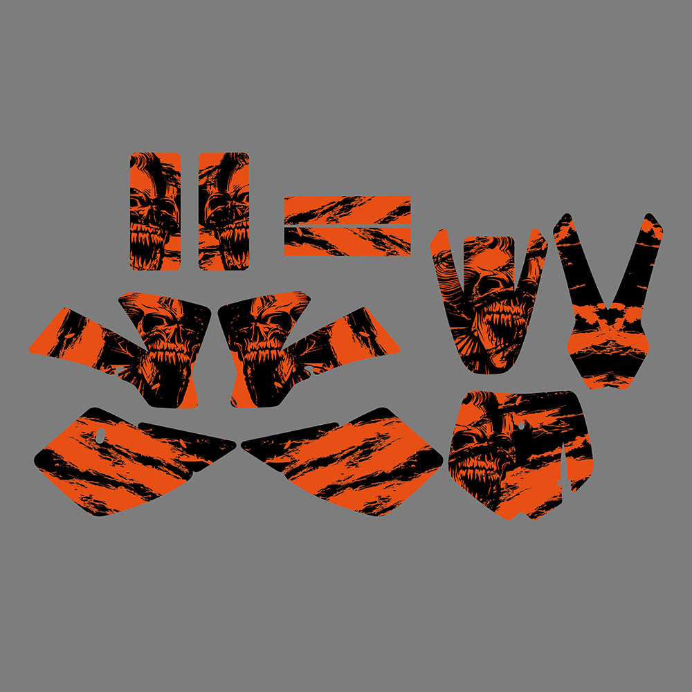 KTM SX 50 Adventure MT50 MTK50 KTM 50 02–08 Schutzaufkleber-Set