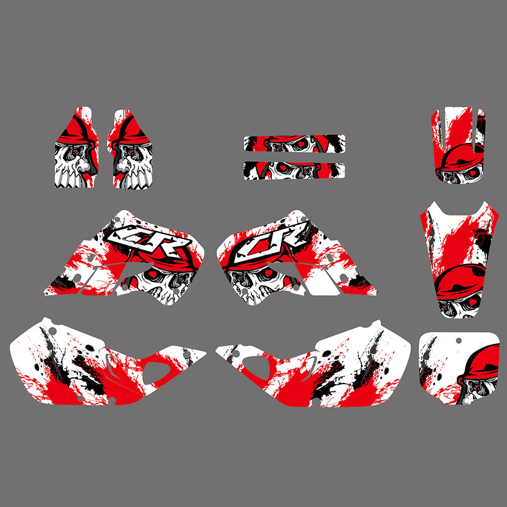 Motorrad Volle Grafiken Decals Aufkleber Für Honda CR125 1998-1999 CR250 1997-1999