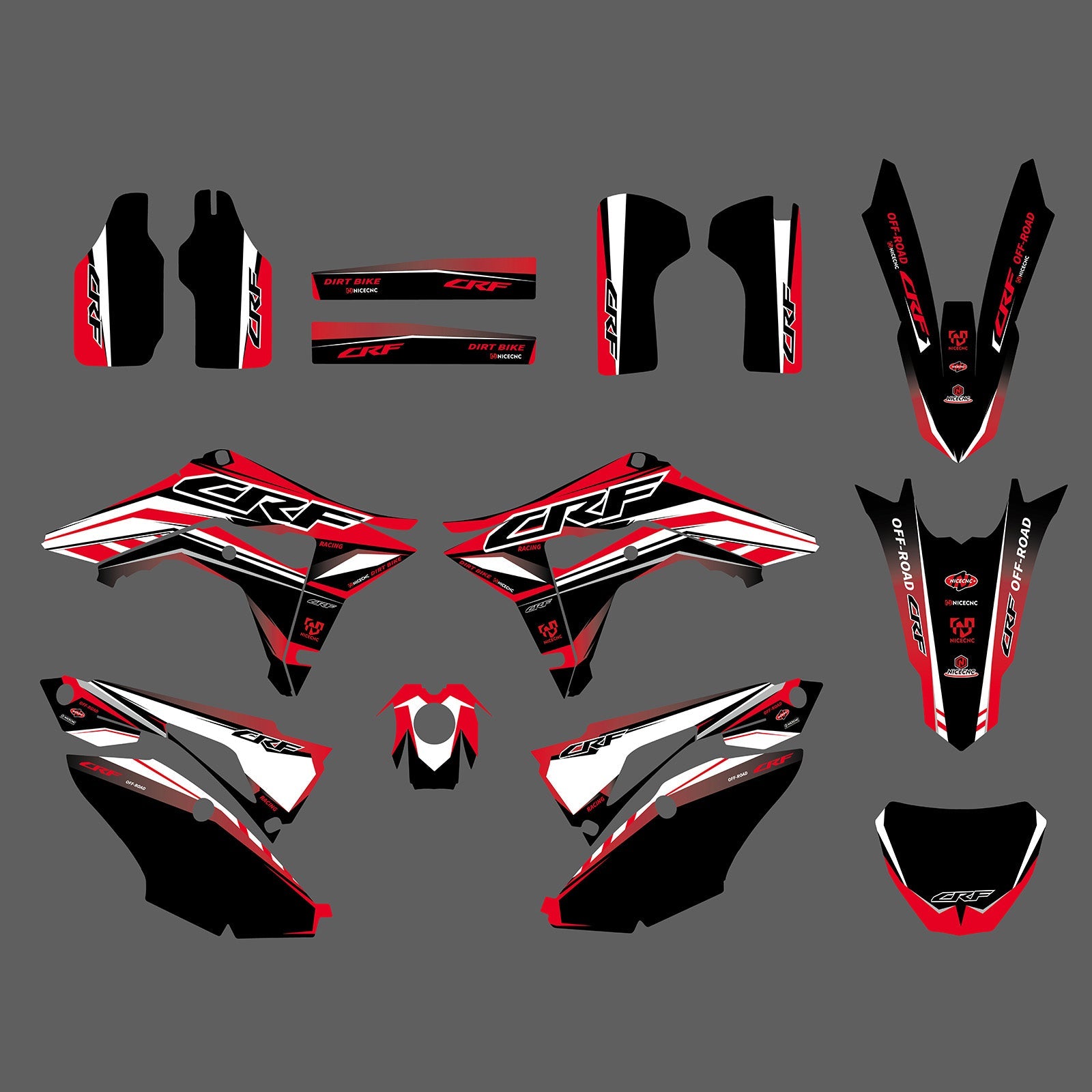 Motorrad Aufkleber Aufkleber Grafik Set Für HONDA CRF250 2018-2021 CRF450 17-20