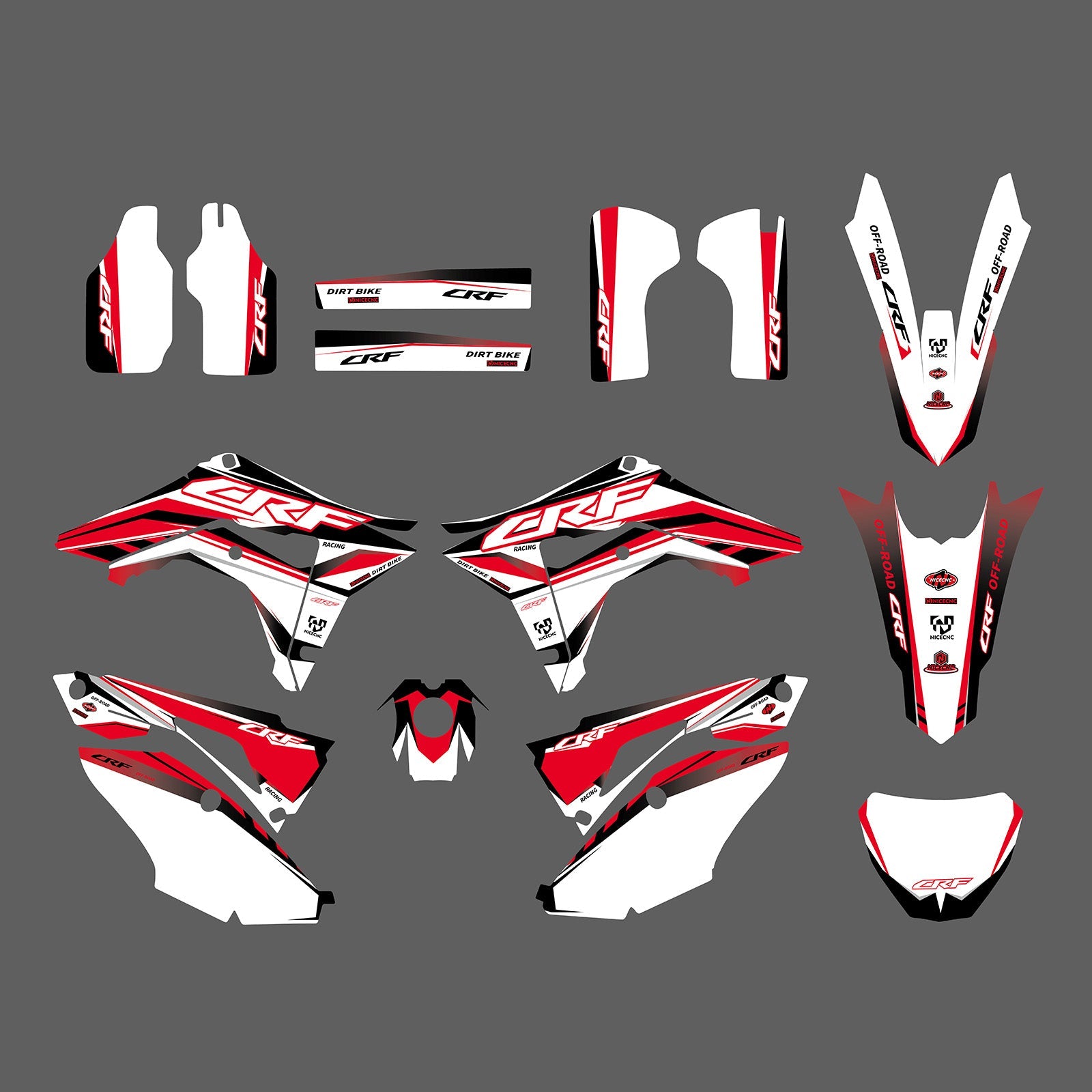 Motorrad Aufkleber Aufkleber Grafik Set Für HONDA CRF250 2018-2021 CRF450 17-20