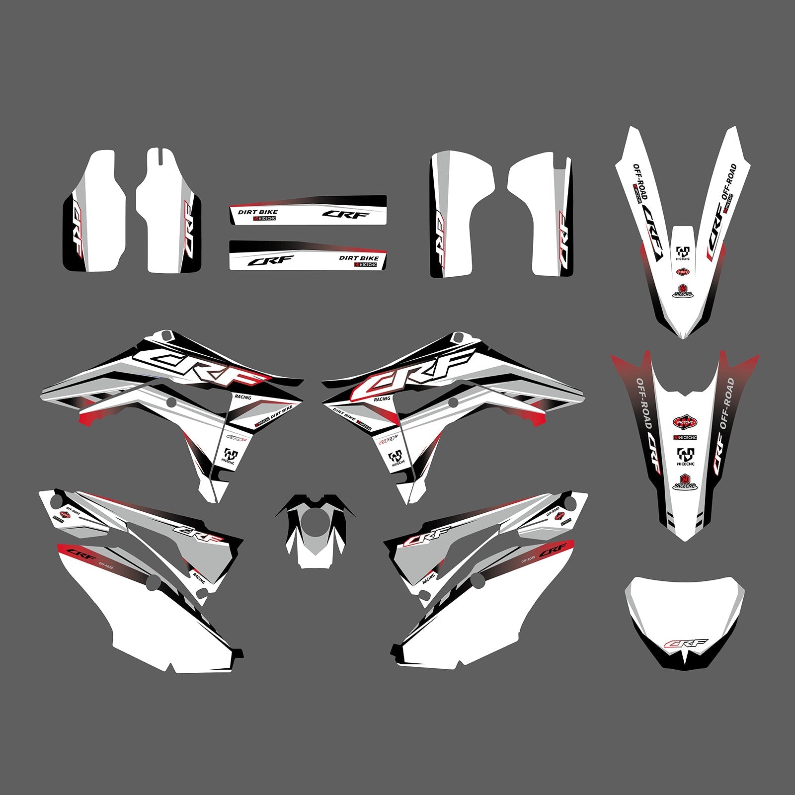 Motorrad Aufkleber Aufkleber Grafik Set Für HONDA CRF250 2018-2021 CRF450 17-20