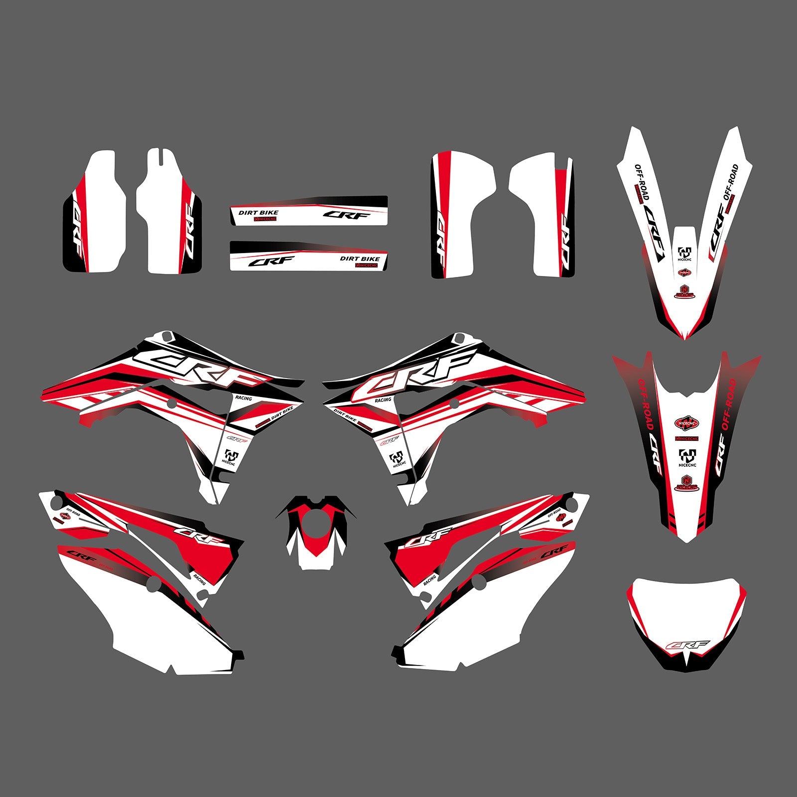 Motorrad Aufkleber Aufkleber Grafik Set Für HONDA CRF250 2018-2021 CRF450 17-20