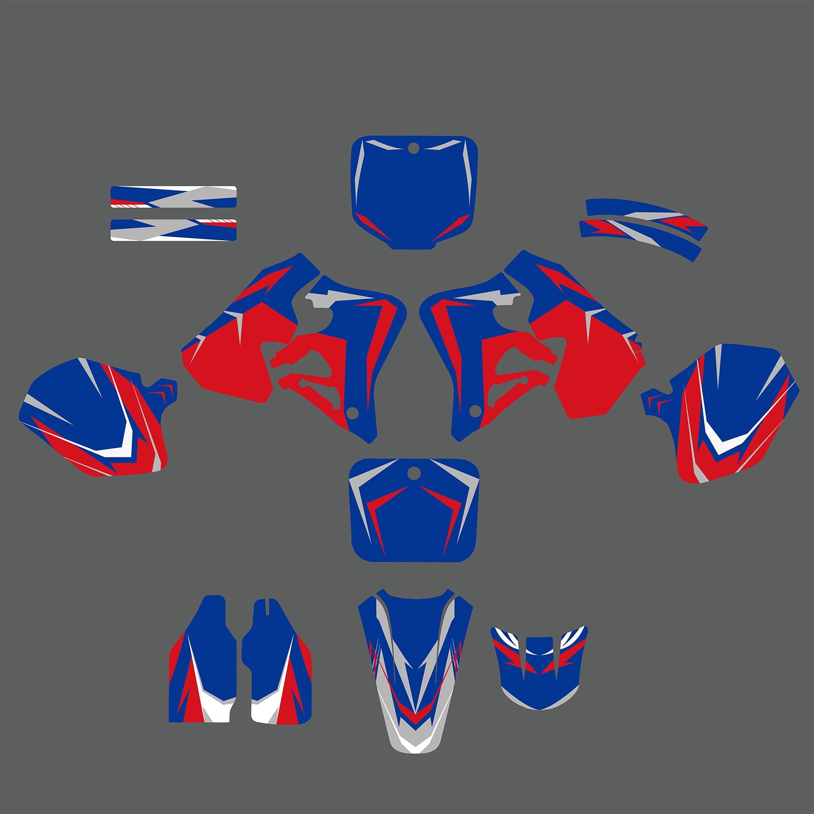 Vollständige Grafik-Aufkleber-Set für HONDA CR125 1995-1997 CR250 1995-1996
