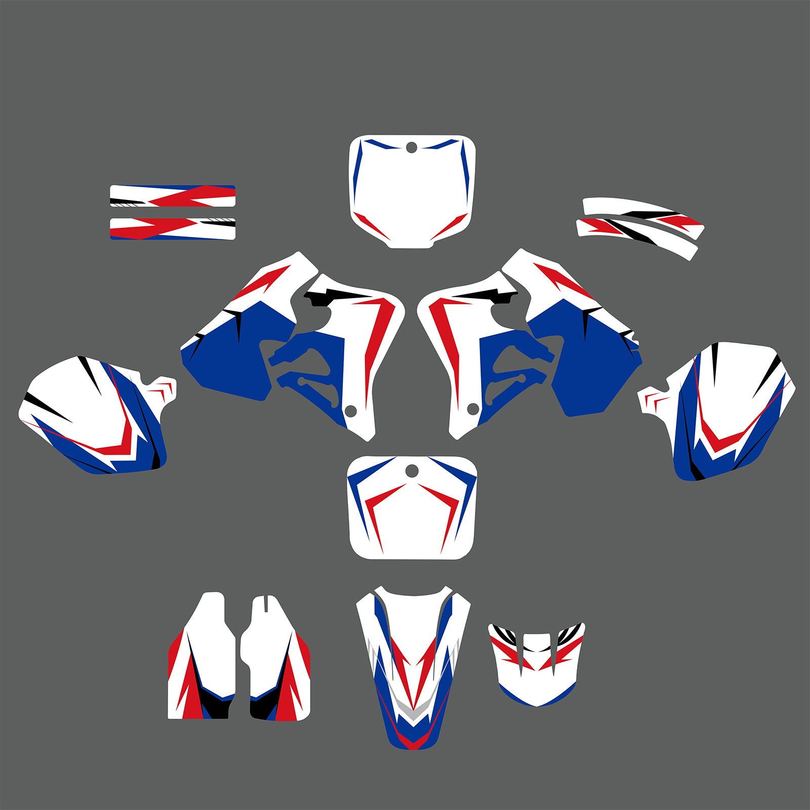 Vollständige Grafik-Aufkleber-Set für HONDA CR125 1995-1997 CR250 1995-1996