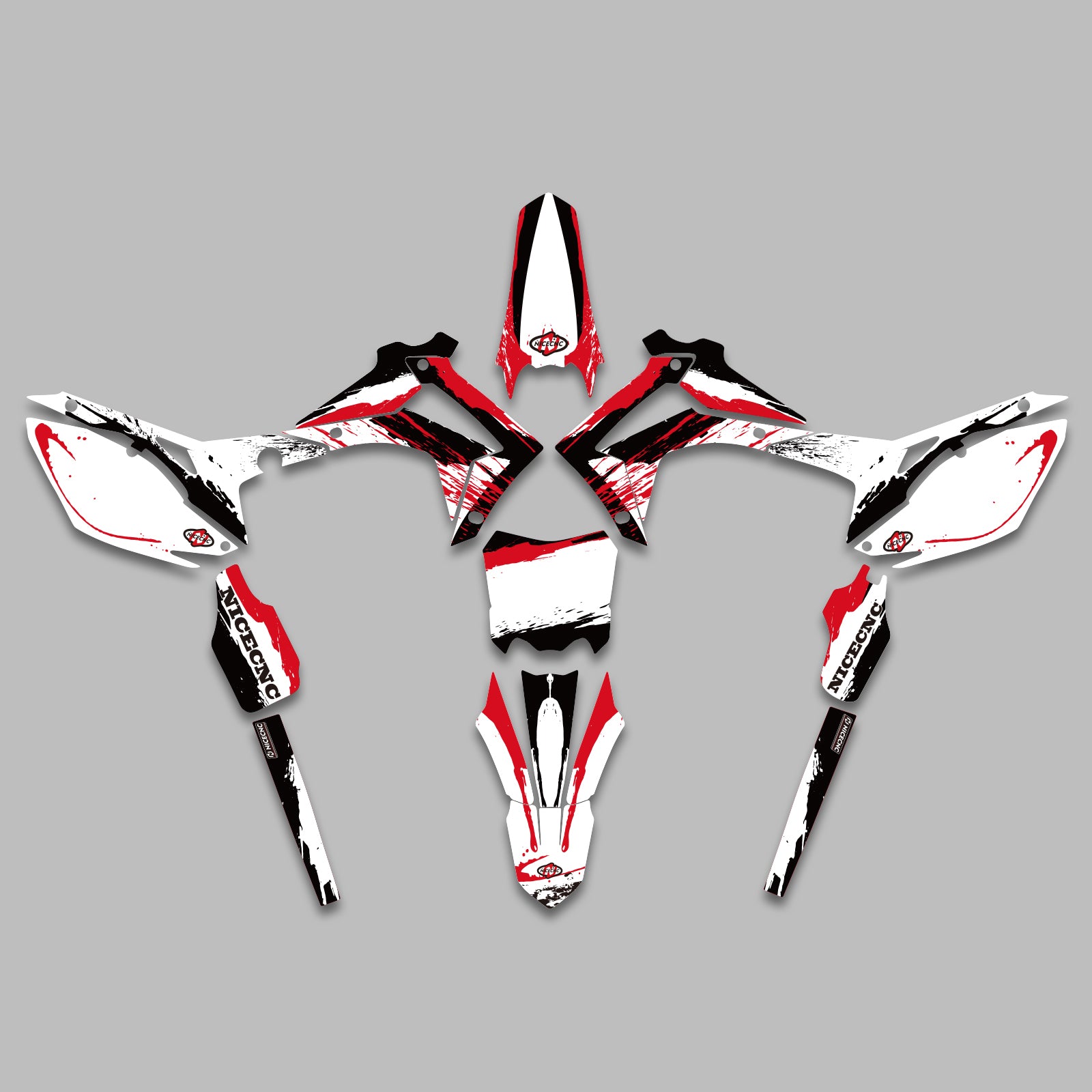 Vollständige Grafik-Aufkleber-Set für HONDA CRF250 2014-2017 CRF450 2013-2016