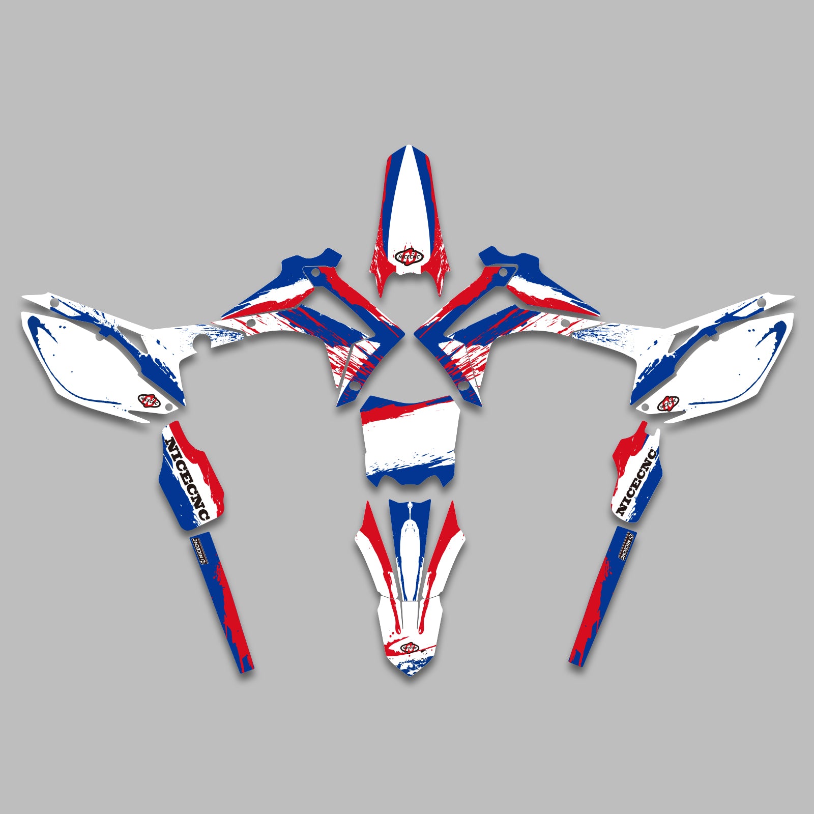 Motorrad Grafiken Aufkleber Aufkleber Set Für HONDA CRF250 2014-2017 CRF450 2013-2016