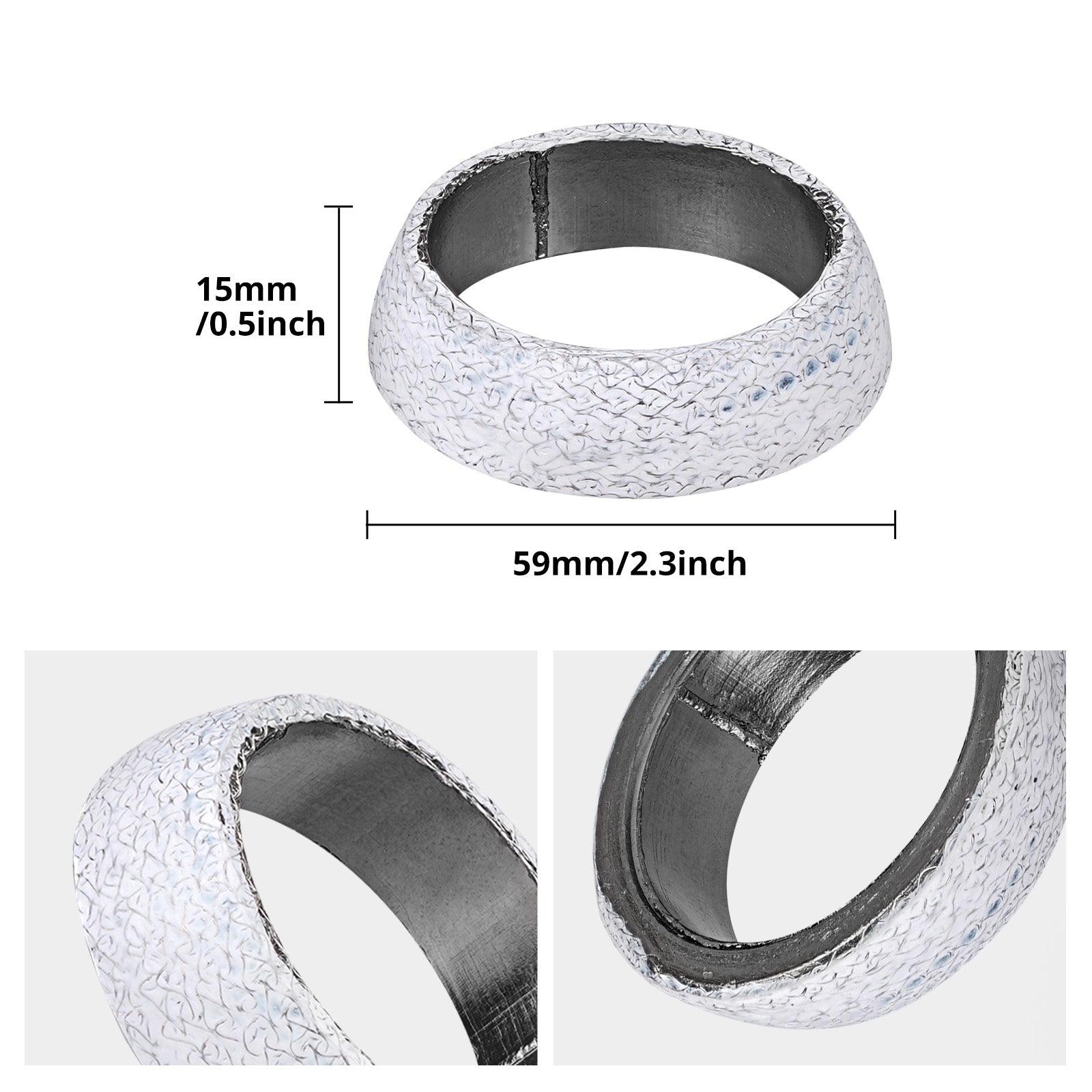 Auspuffdichtung Donut Seal 2Stk für Polaris Ranger RZR Sportsman