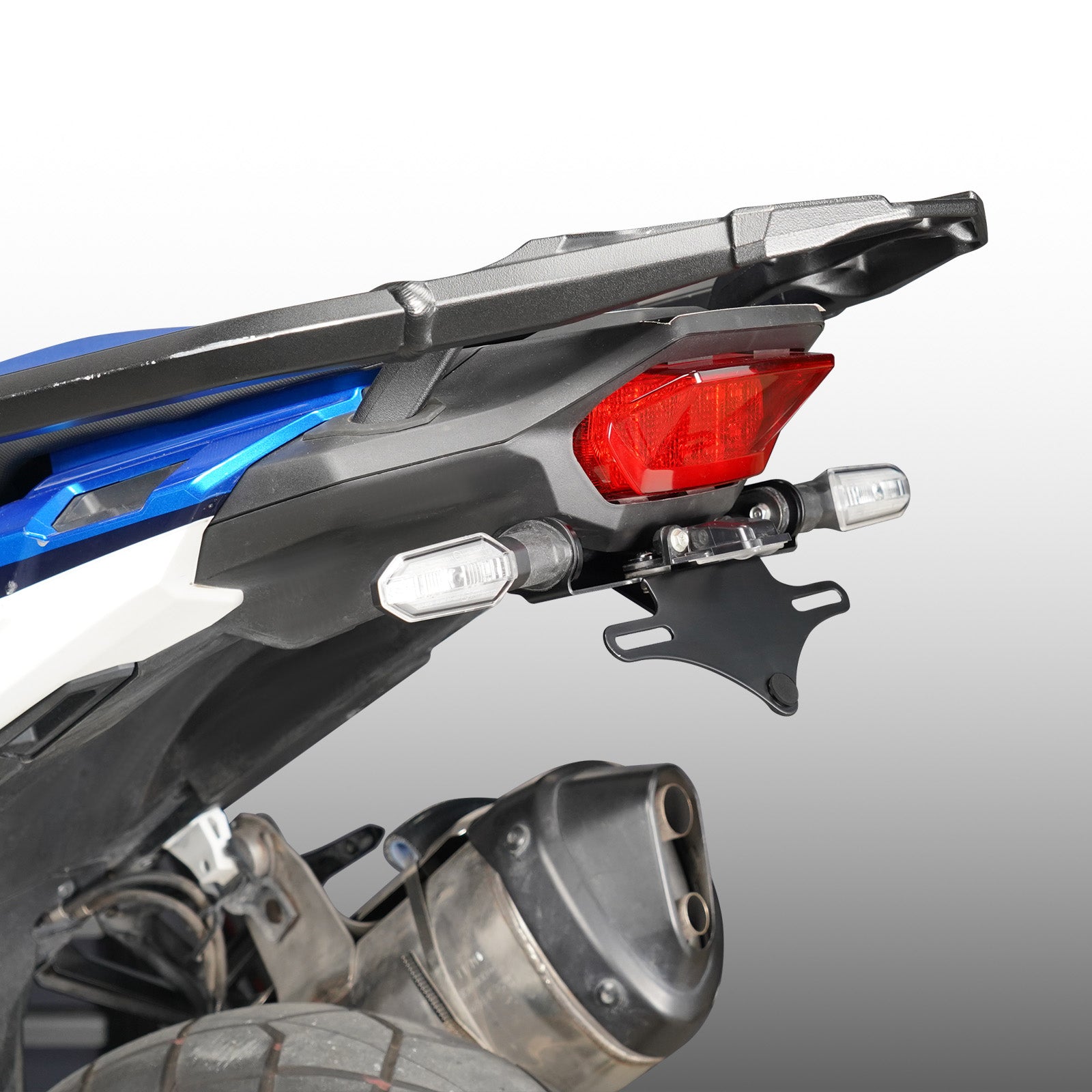 LED Schwanz Ordentlich Fender Eliminator Kit Kennzeichen Halter Für Honda CRF1100L Africa Twin