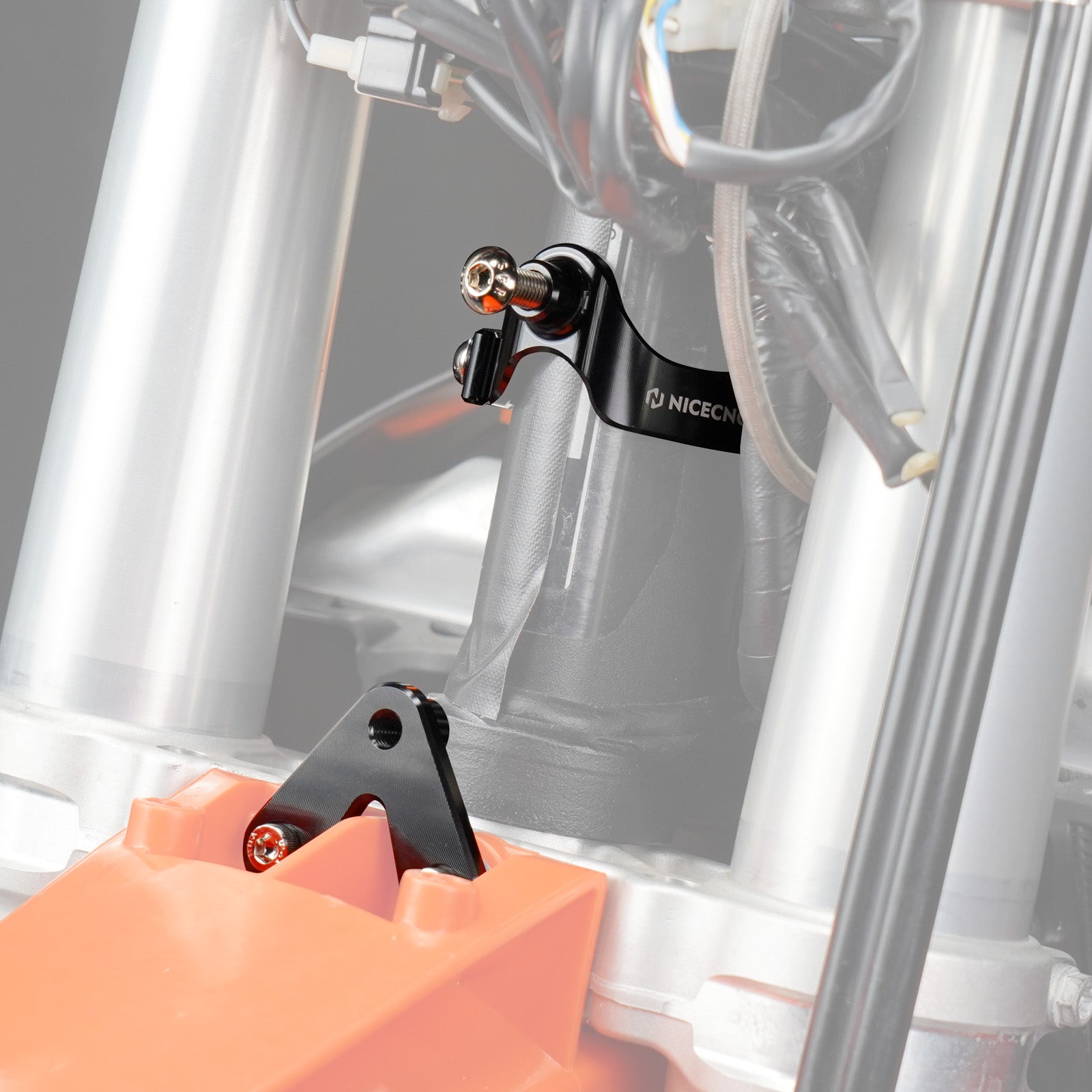 Lenkungsdämpferhalterung für KTM 250 300 SX XC 250 350 450 XC-F SX-F 2023-2025