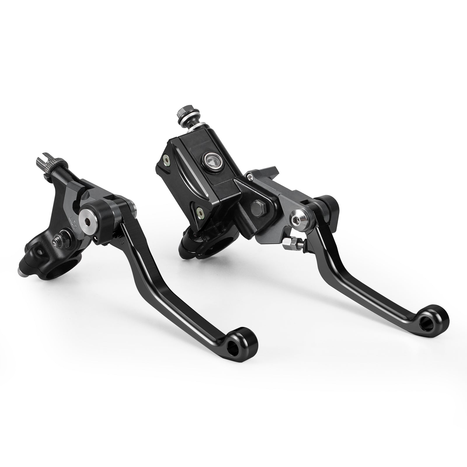 7/8" Hydraulische Bremse & Seilzug-Kupplungshebel-Set Für Suzuki DRZ400 250 Yamaha Honda