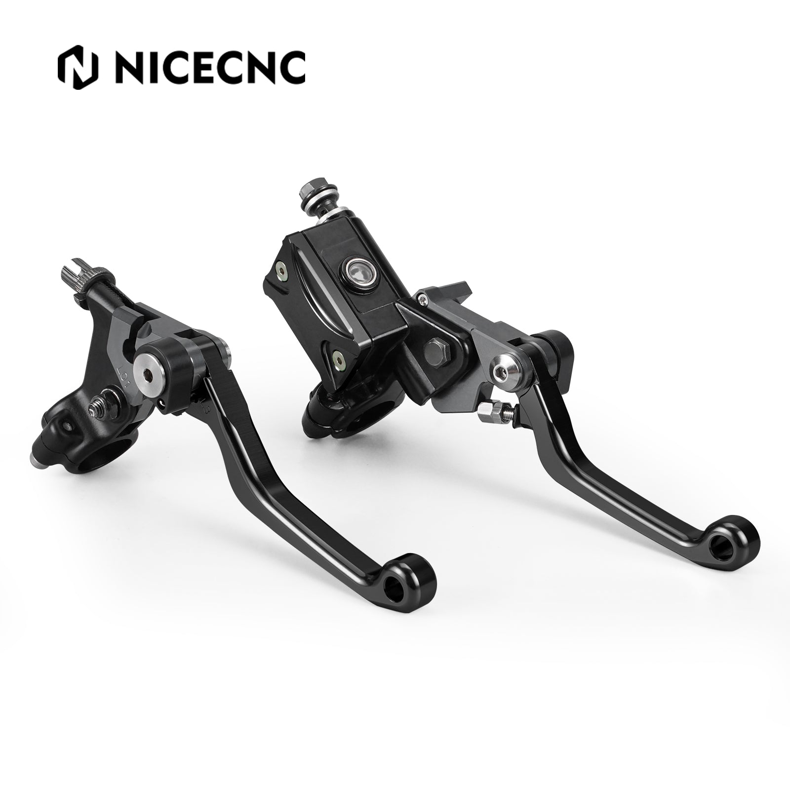 7/8" Hydraulische Bremse & Seilzug-Kupplungshebel-Set Für Suzuki DRZ400 250 Yamaha Honda