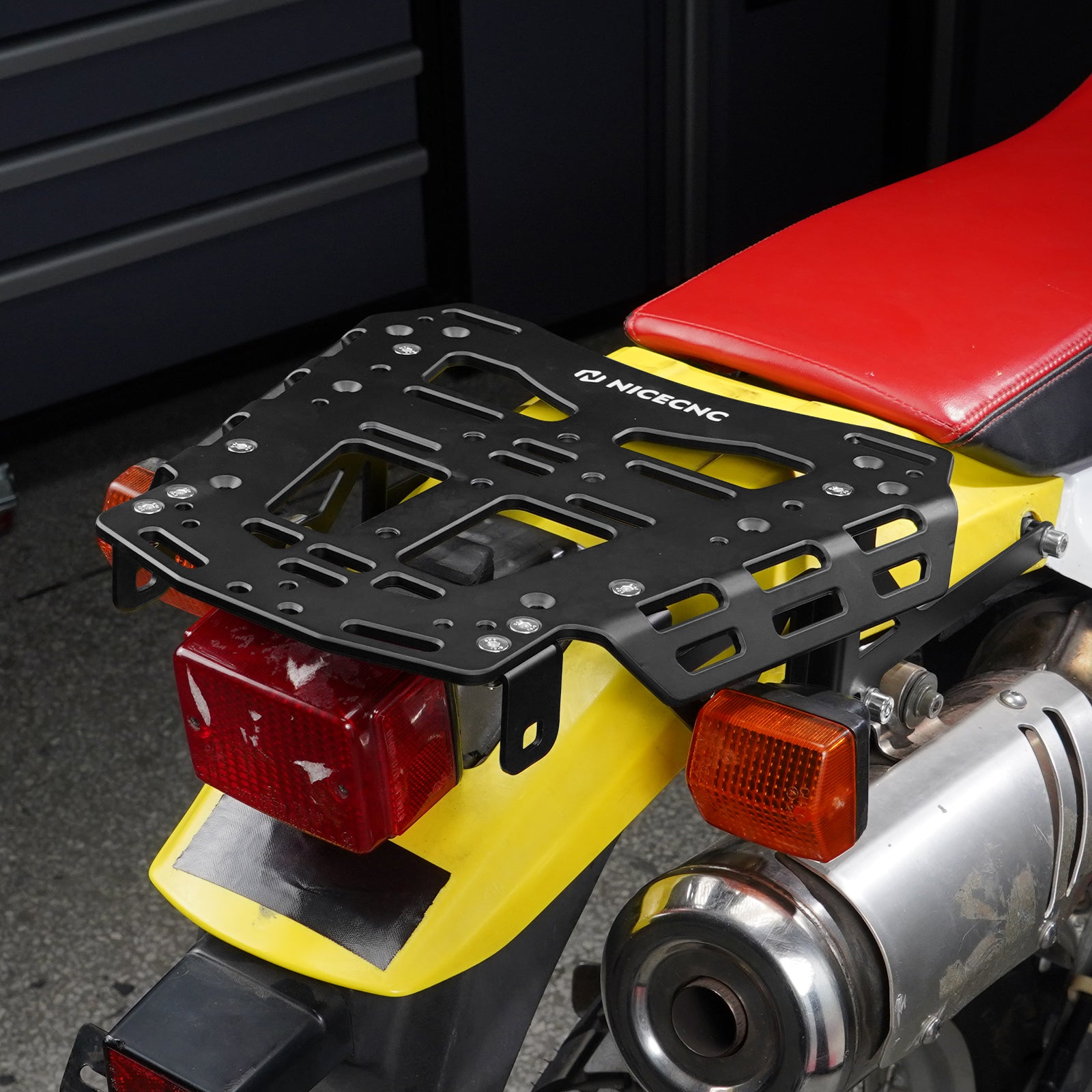 Hinten Gepäck Rack Fracht Platte Träger Für Suzuki DR650S / SE 1996-2025