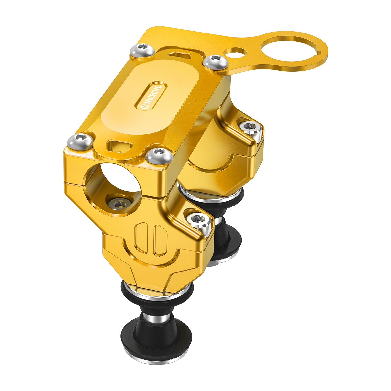 Versetzter Lenker-Riser-Montage-Klemmensatz für Suzuki DRZ400SM 2005-2024