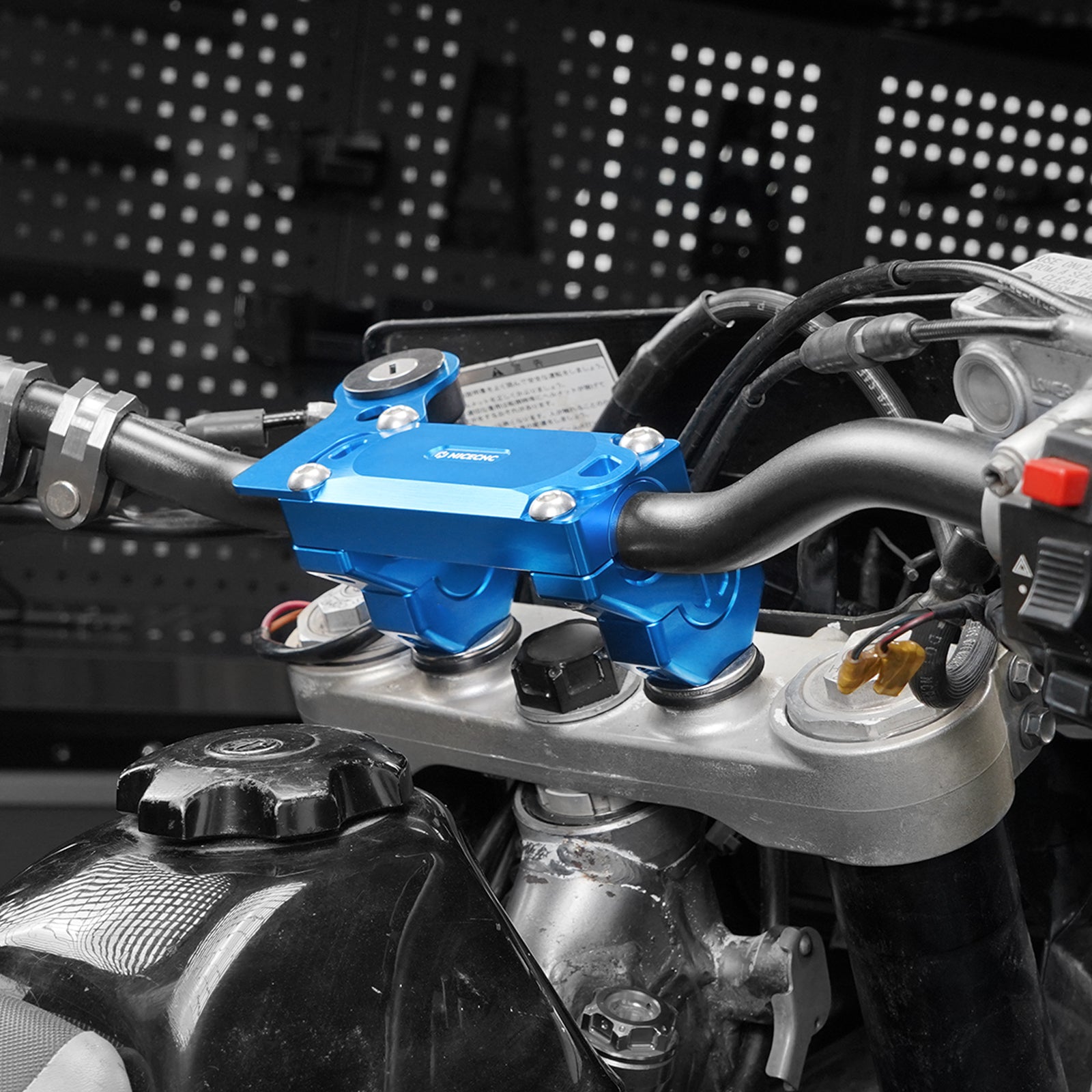 Versetzter Lenker-Riser-Montage-Klemmensatz für Suzuki DRZ400SM 2005-2024