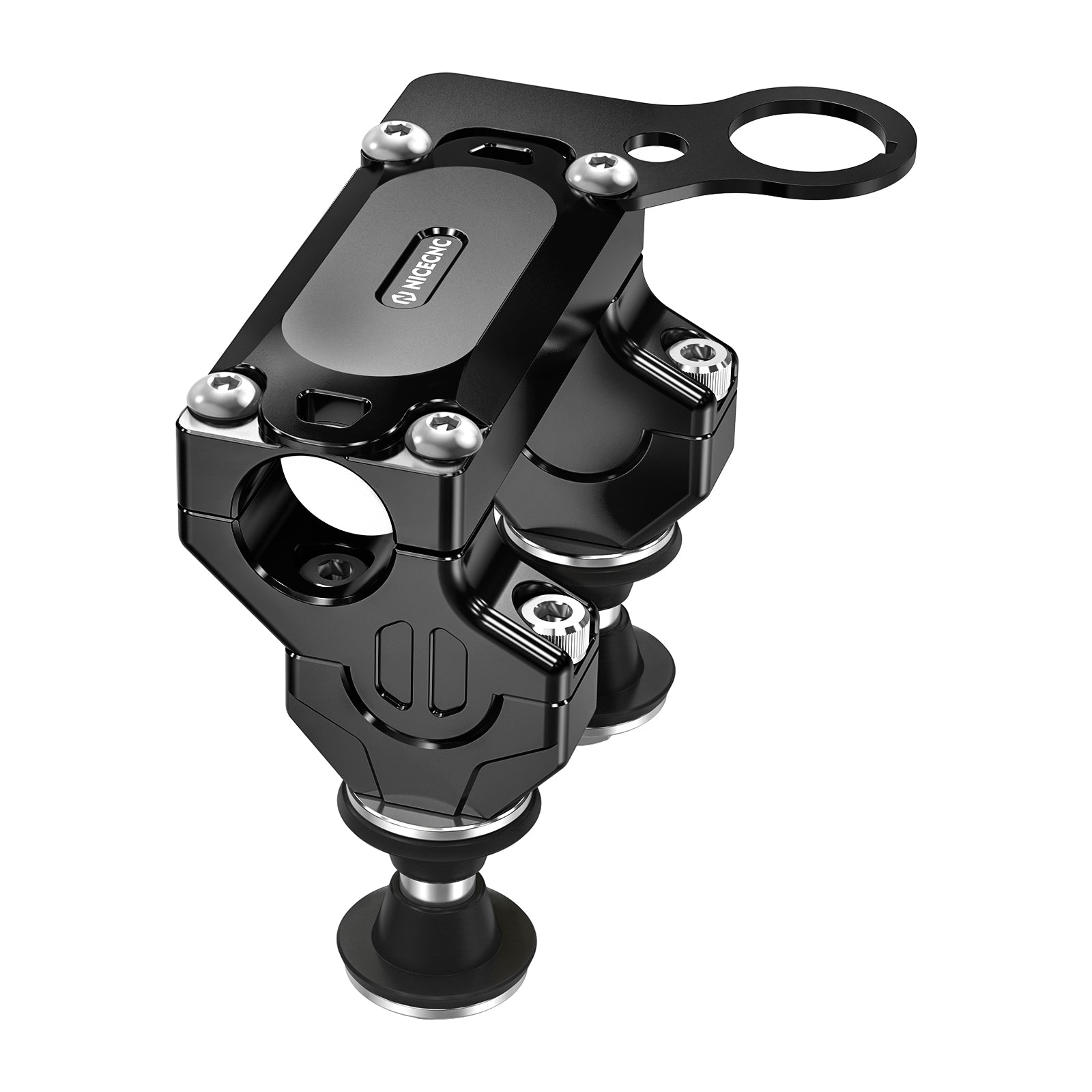Versetzter Lenker-Riser-Montage-Klemmensatz für Suzuki DRZ400SM 2005-2024