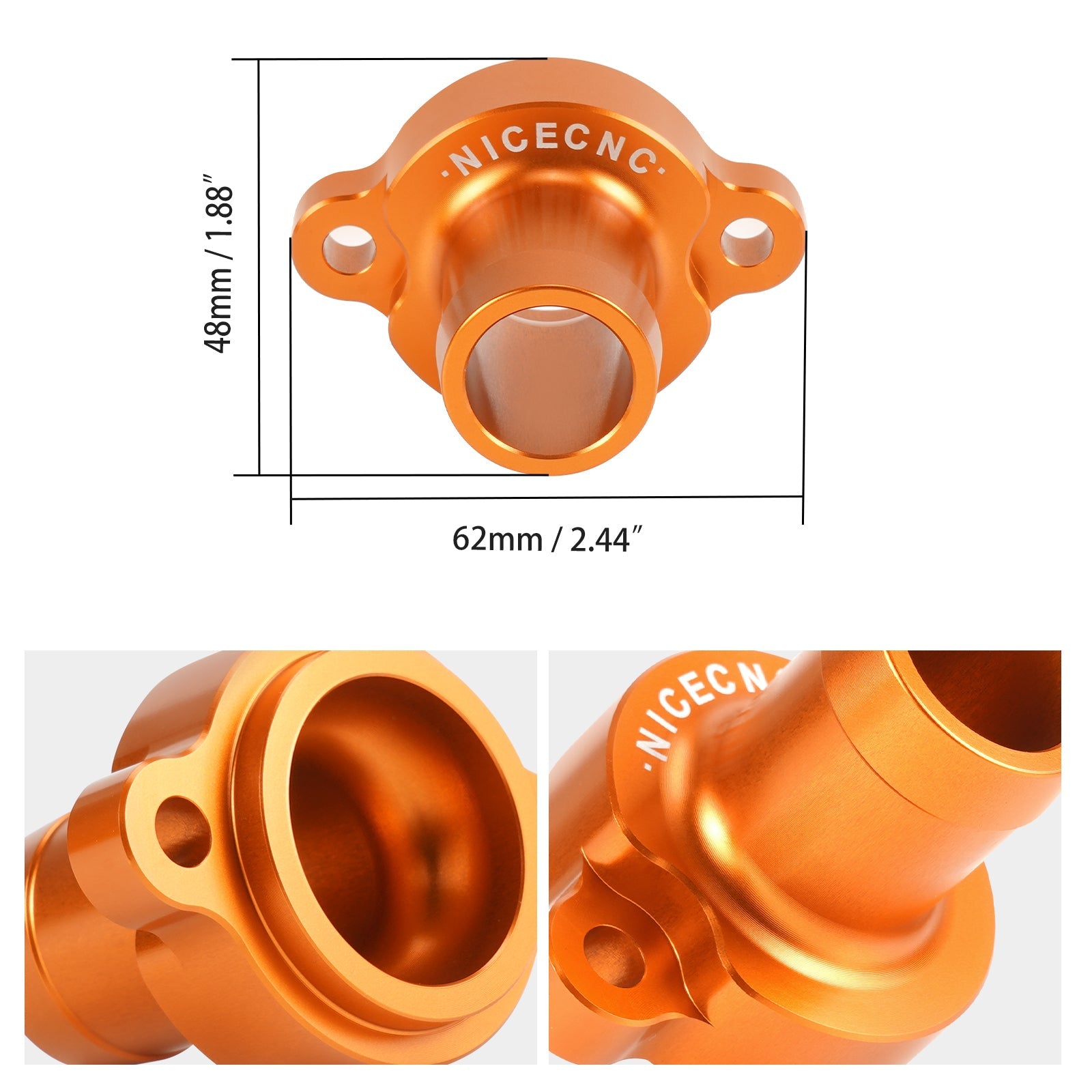 Thermostatgehäusedeckel für KTM 690 Duke Enduro SMC R 08-25 Gas Gas 700 SM ES