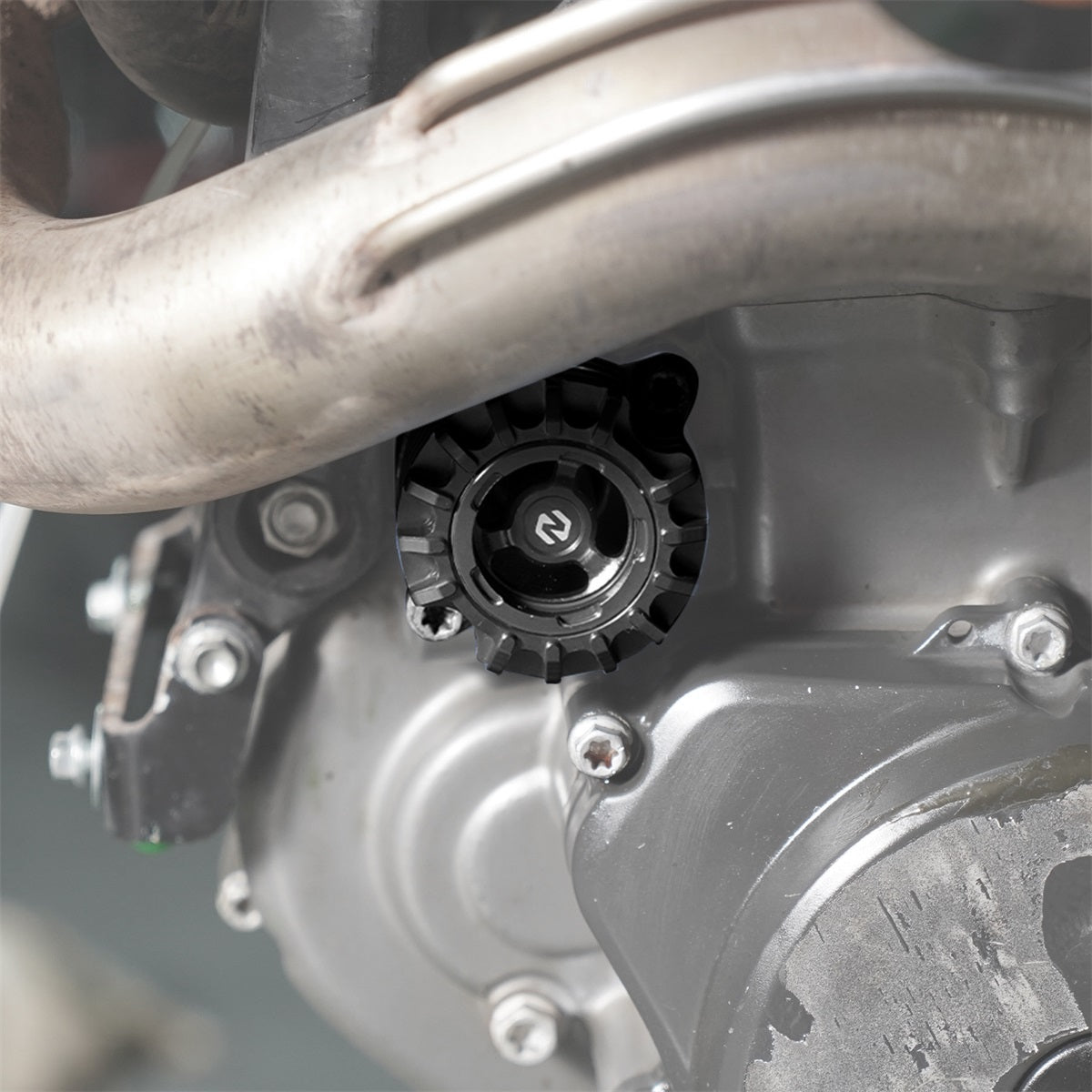 Transparenter Ölfilterdeckel für KTM 690 Enduro SMC Supermoto R Gas Gas ES SM 700