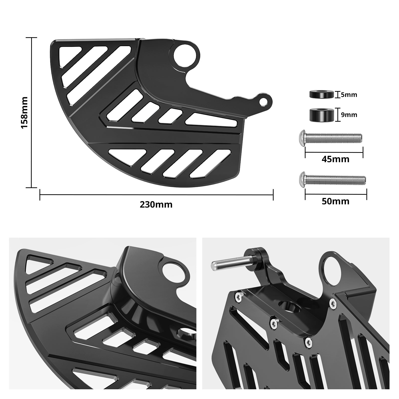 Protezione del disco del freno anteriore per Beta 125-480 RR/RX