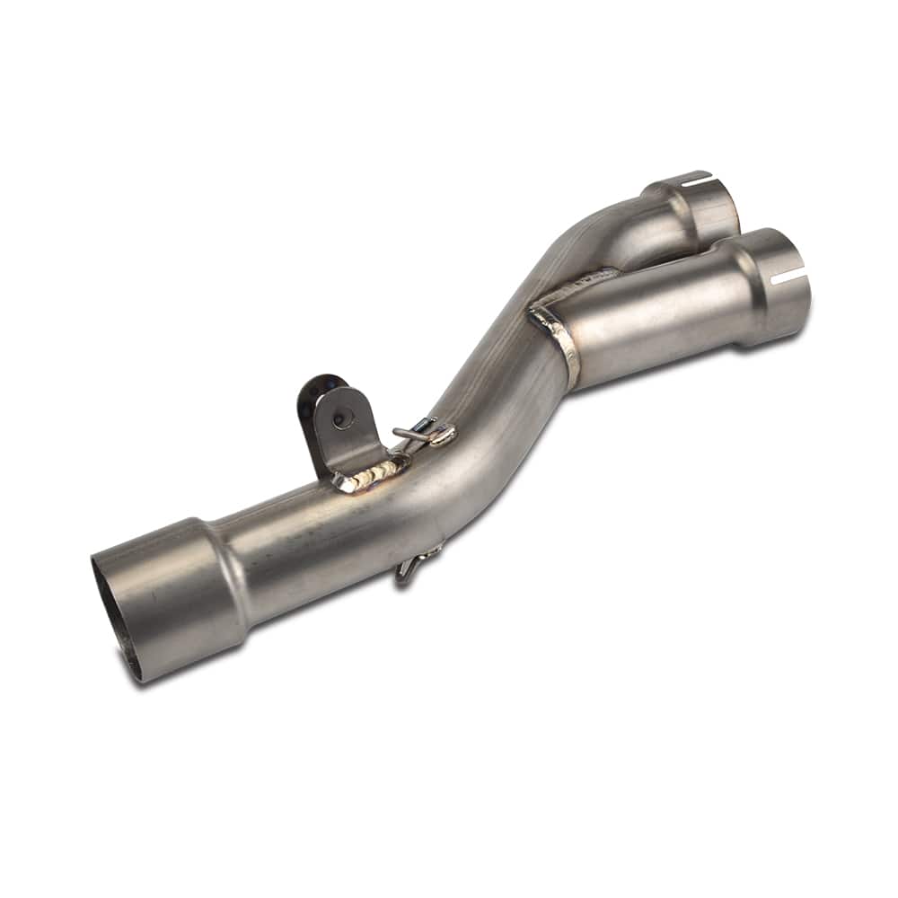 Für KTM 950 990 Adventure 2-in-1 Exhaust Mid Link Pipe 51MM Outlet with Gaskets