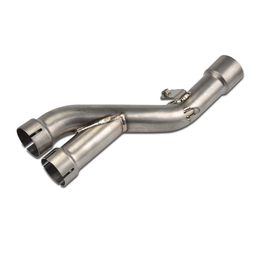 Für KTM 950 990 Adventure 2-in-1 Exhaust Mid Link Pipe 51MM Outlet with Gaskets