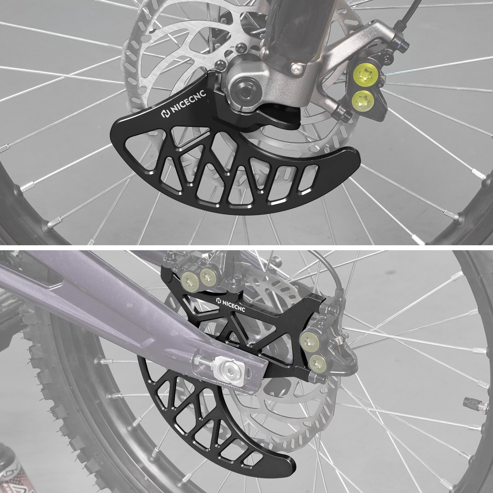 Bremsscheibe vorne Schutz & Gabel Bein Wachen Für Surron Licht Bee X/ S/ L1E Segway X160 X260