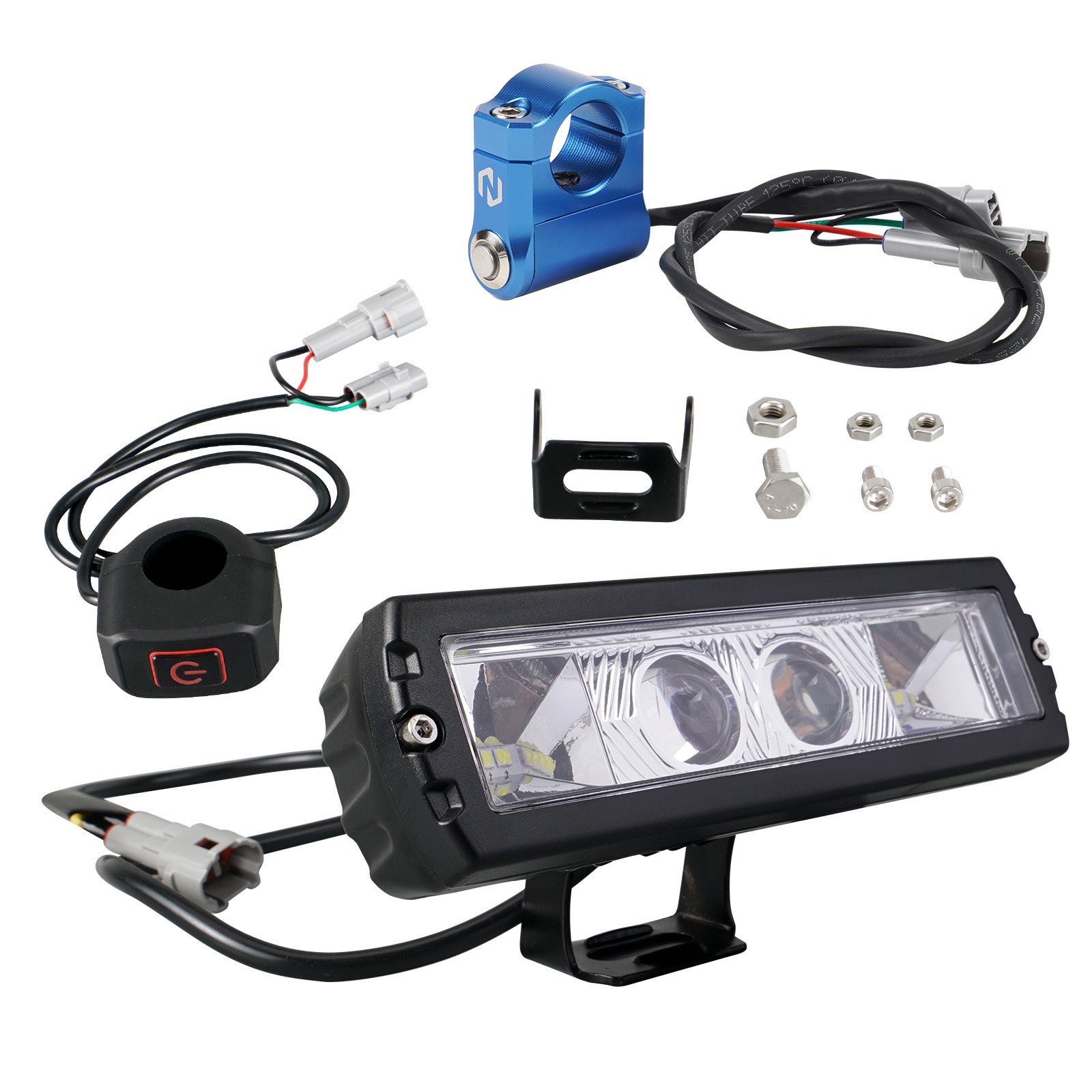Plug & Play Scheinwerfer + Lichtschalter für Surron Light Bee Segway X160 X260