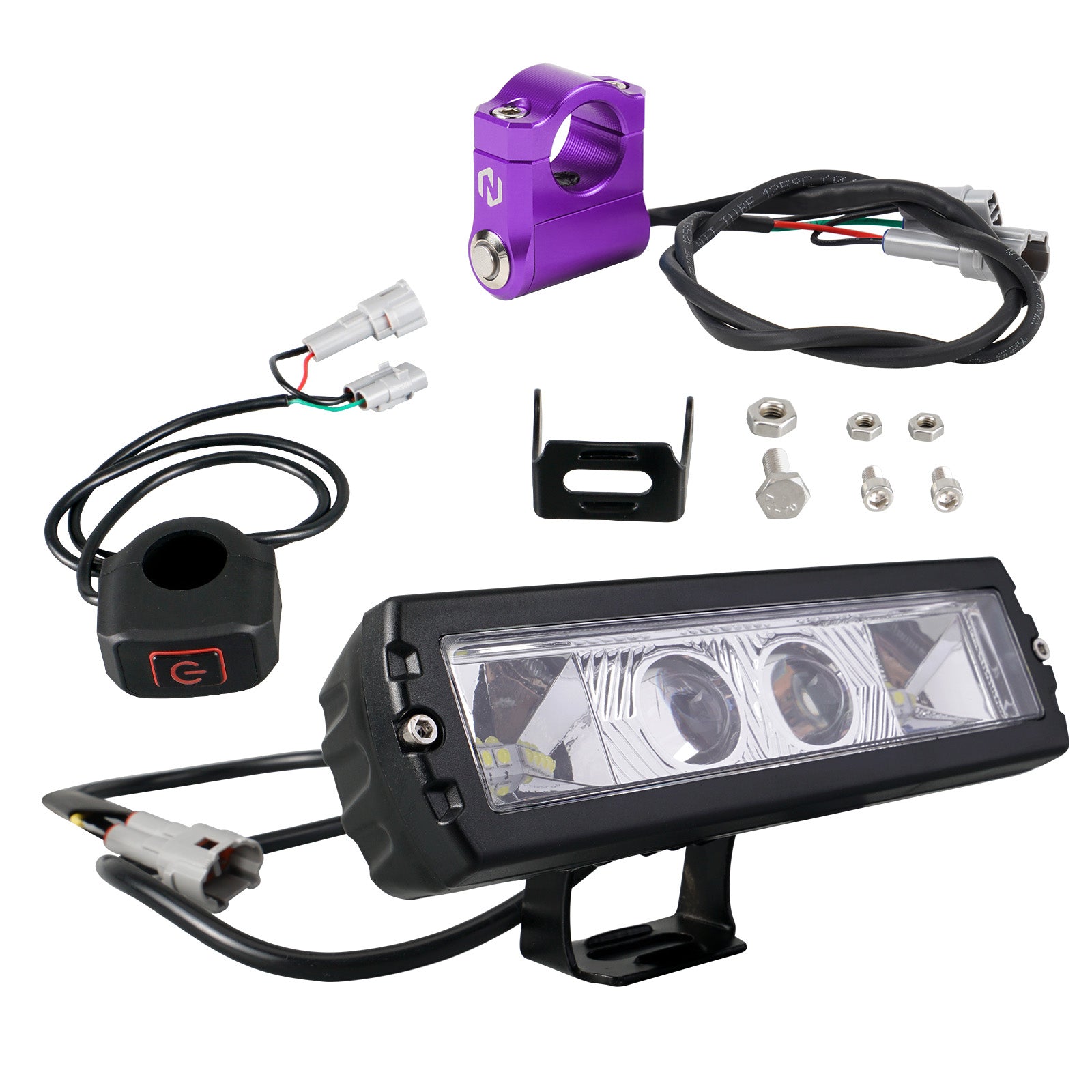 Plug & Play Scheinwerfer + Lichtschalter für Surron Light Bee Segway X160 X260