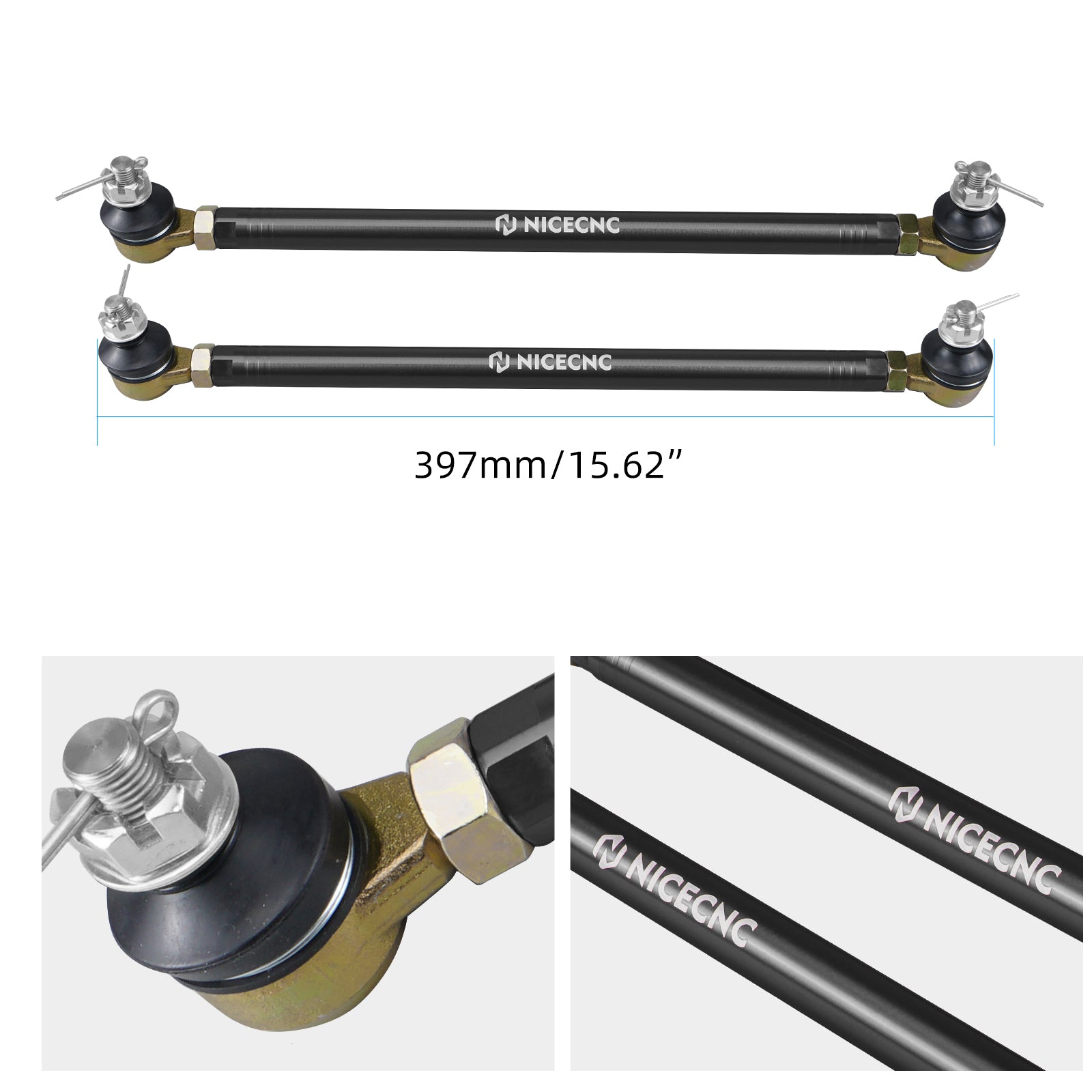 Upgraded Tie Rod Ball Joint Kit For Yamaha Raptor 700 2006-2026