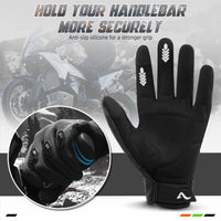 ARCFOX Dirt Bike Handschuhe für ATV UTV MTB Motocross Motorrad Off-Road Reiten Touchscreen Atmungsaktiv Schweiß absorbieren Stoff