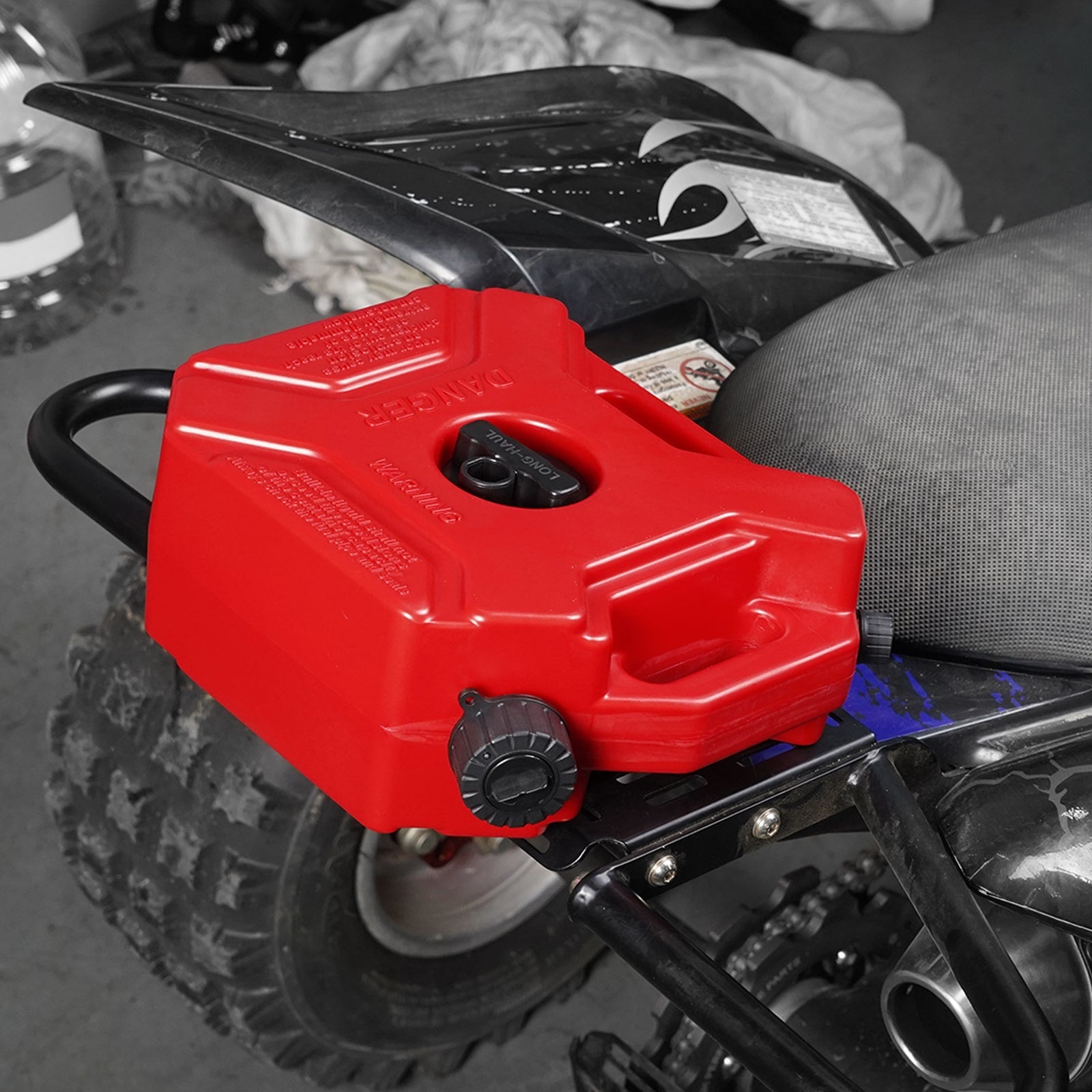 1.3GL/5L Tragbarer Gas-Kraftstofftank Jerry Can Tank Ölbehälter für ATV UTV Motorrad Auto