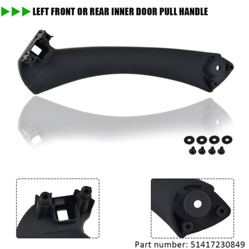 Linker Beifahrertürgriff für BMW 3er E90 91 Pull Trim Cover + Innenhalterung