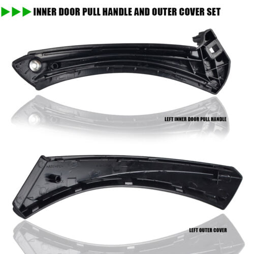 Linker Beifahrertürgriff für BMW 3er E90 91 Pull Trim Cover + Innenhalterung