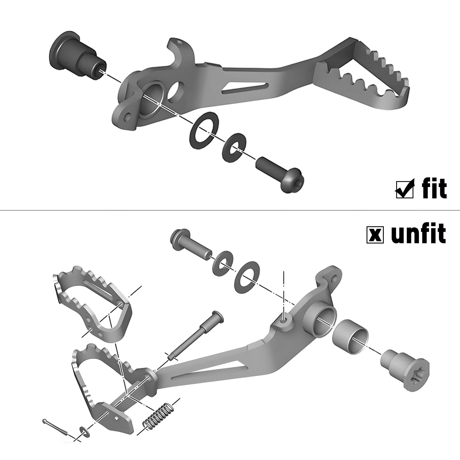 Auspuff Klappe Control Schutz Für BMW R1200GS Adv 2013-2018 R1250GS Adv 2019-2024