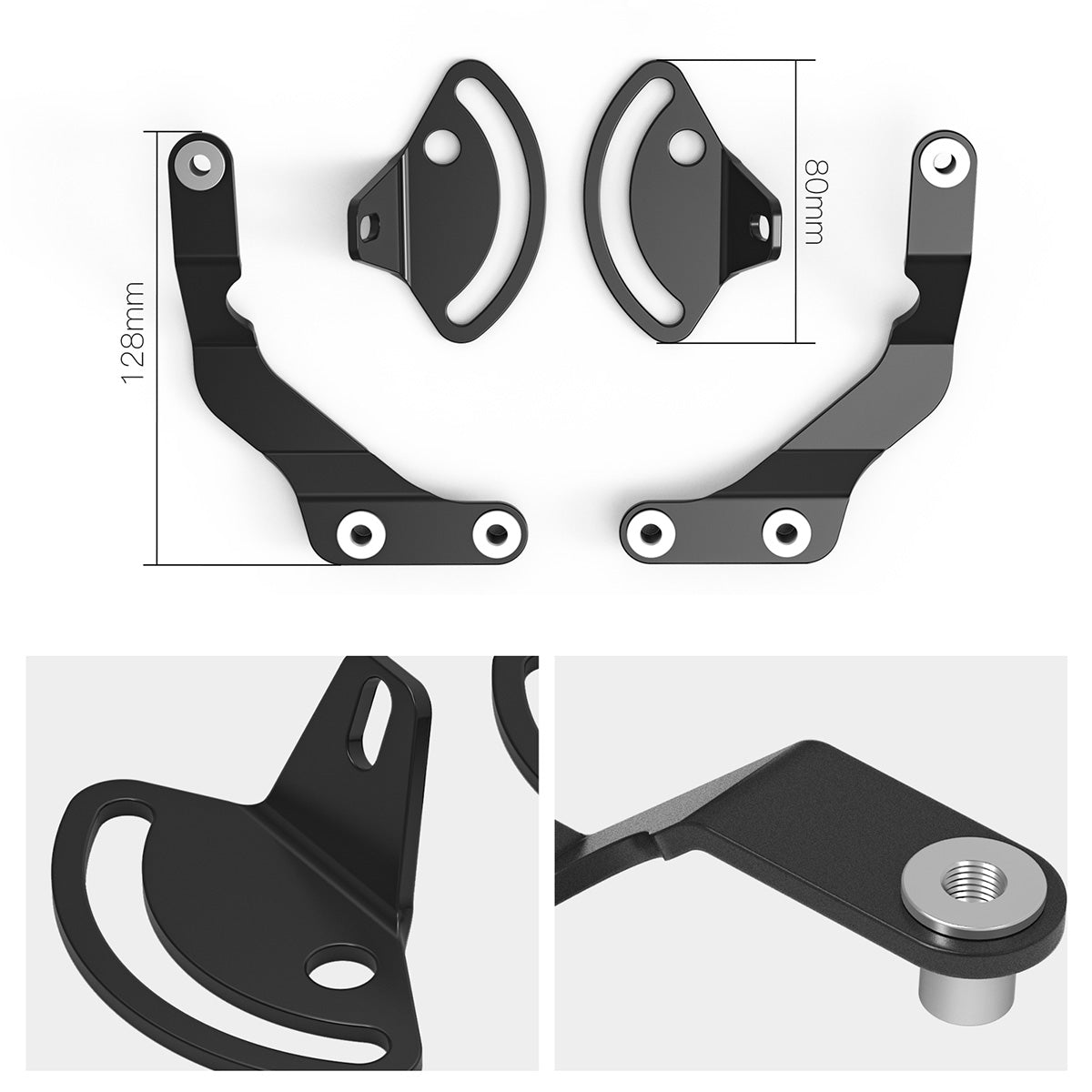 Windschutzscheiben-Stabilisator-Kit für BMW R1200GS Adv 14-19 R1250GS Adv 2018-2024