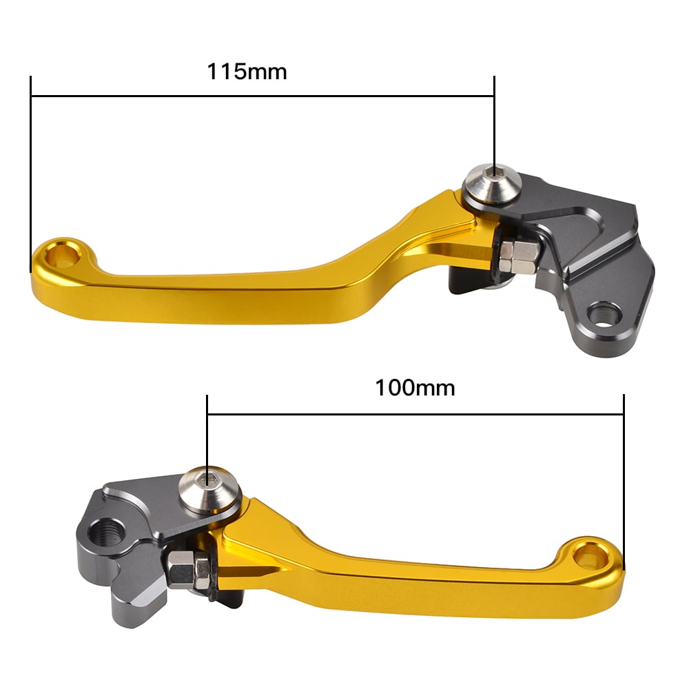 CNC Pivot Brems und Kupplungs Hebel für Suzuki RM125/250 96-03