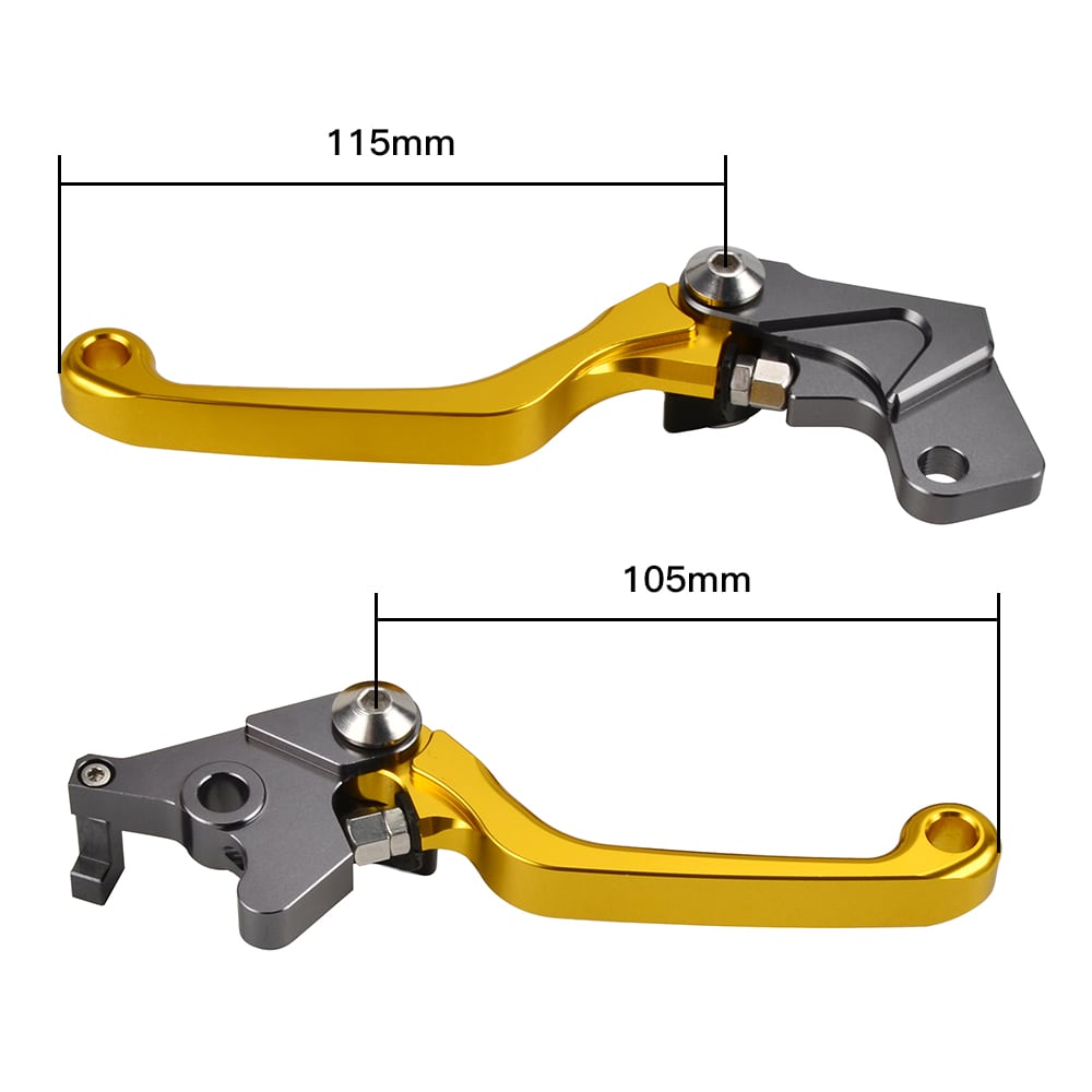 CNC Pivot Bremse Kupplung Hebel Für Kawasaki KLX250/D-TRACKER 1998-2007