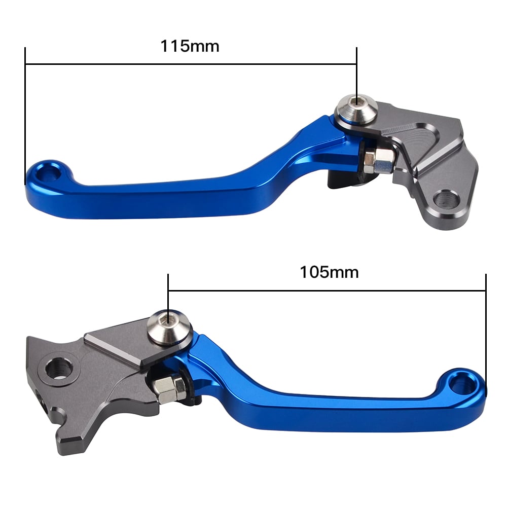 Schwenkbare Brems- und Kupplungs Hebel für Yamaha WR50R TTR250