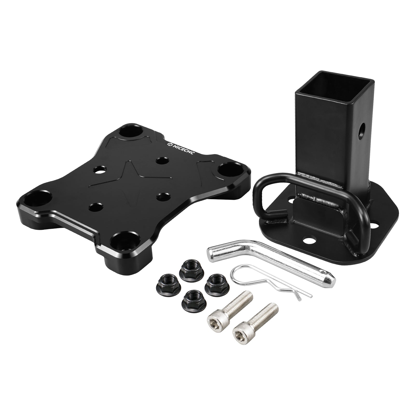 UTV Hinten Radius Stange Platte & 1500 £ Hitch Empfänger Werkzeug Für Can Am X3