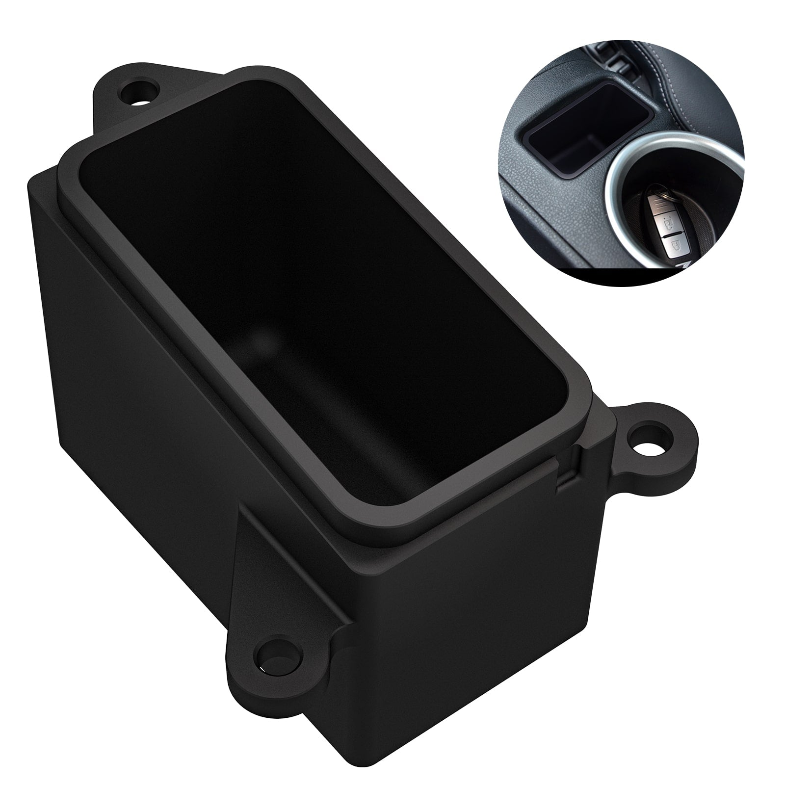 Cubby-Einsatz, leerer Knopf-Eliminator für Nissan 370Z 2009–2020